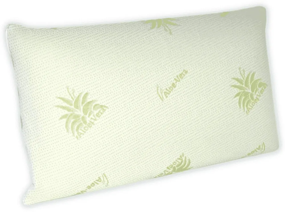 Cuscino Guanciale Memory Form Aloe Vera Anallergico Altezza 15 Cm
