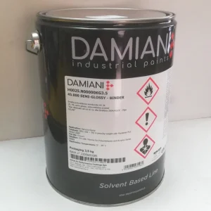 Damiani 5kg smalto base poliuretanica semi lucido IVECO IC 082 BIANCO