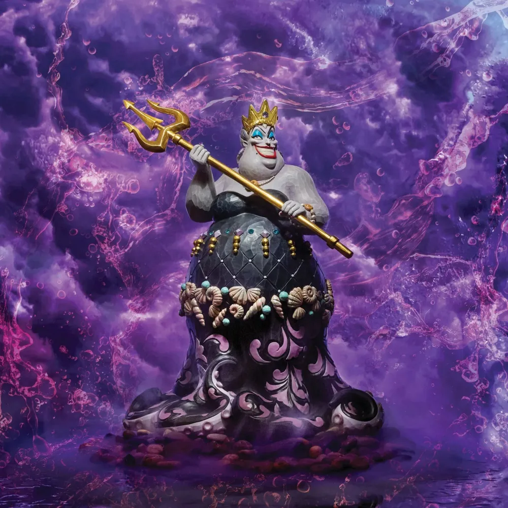 Disney Traditions - Ursula statua deluxe con tridente
