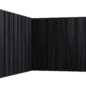 Doghe polimero Ard Italia JC1189 Black Oak misura 2800x120x12 mm