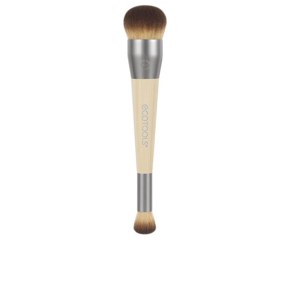 Ecotools Makeup Brushes Ecotools Pennello Trucco Duo Per Fondotinta E Correttore Finitura Pelle Perfetta
