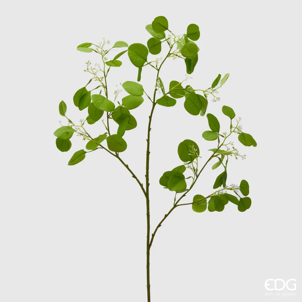 EDG Enzo De Gasperi Ramo Artificiale di Eucalipto H110 cm Verde