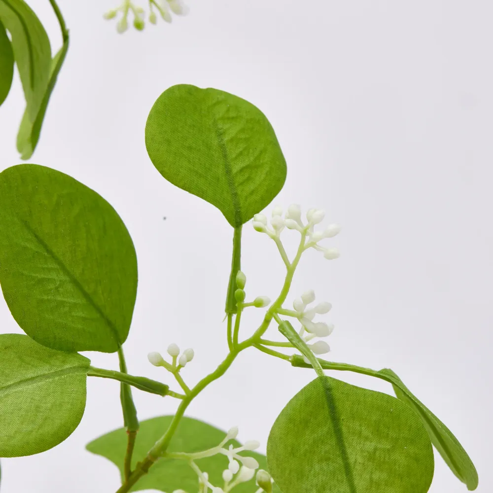 EDG Enzo De Gasperi Ramo Artificiale di Eucalipto H110 cm Verde