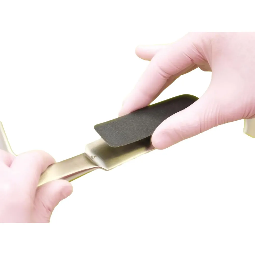 Manico porta abrasivo grattugia Eloi acciaio inox Eloi Podologie