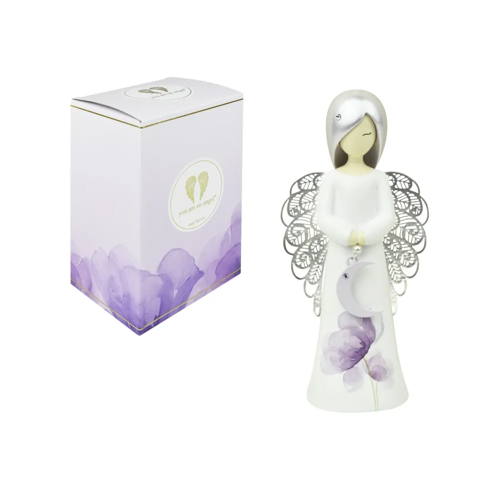 Enesco Statuetta Luna con Strass You Are Angel H12,5 cm