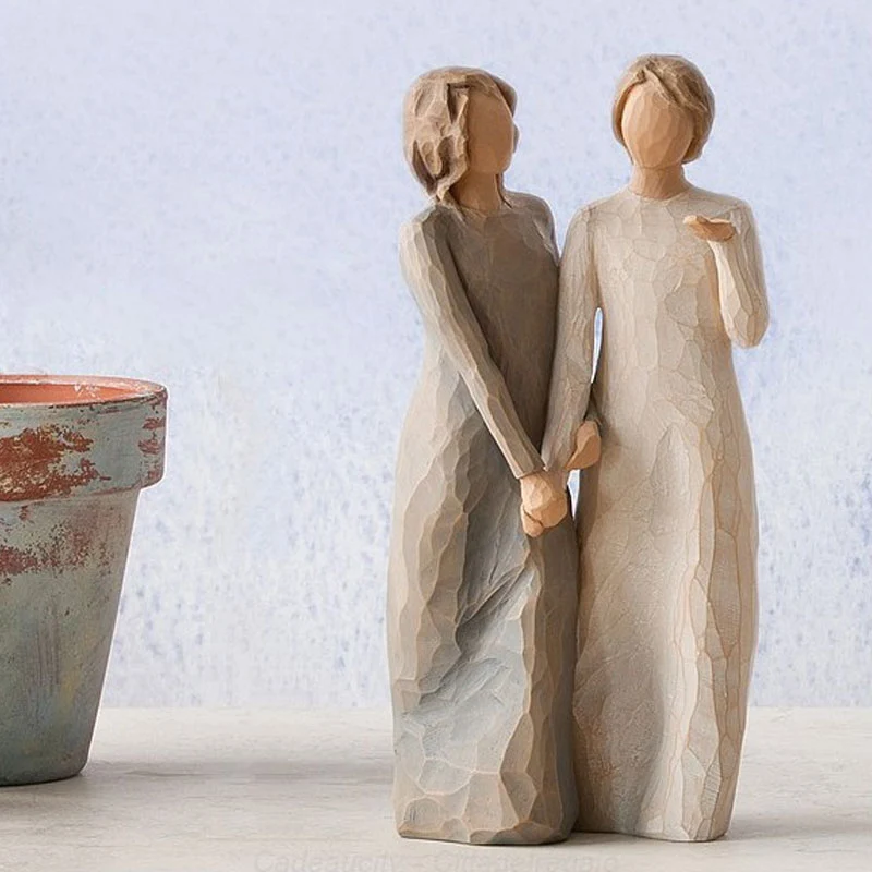 Enesco Statuetta Mia Sorella, Mia Amica Resina