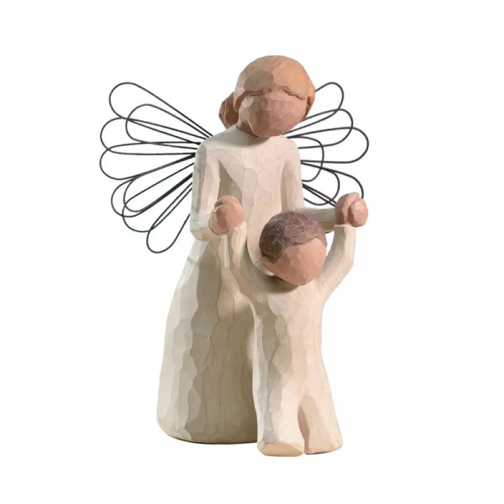 Enesco Statuina Angelo Custode Resina H12,7 cm