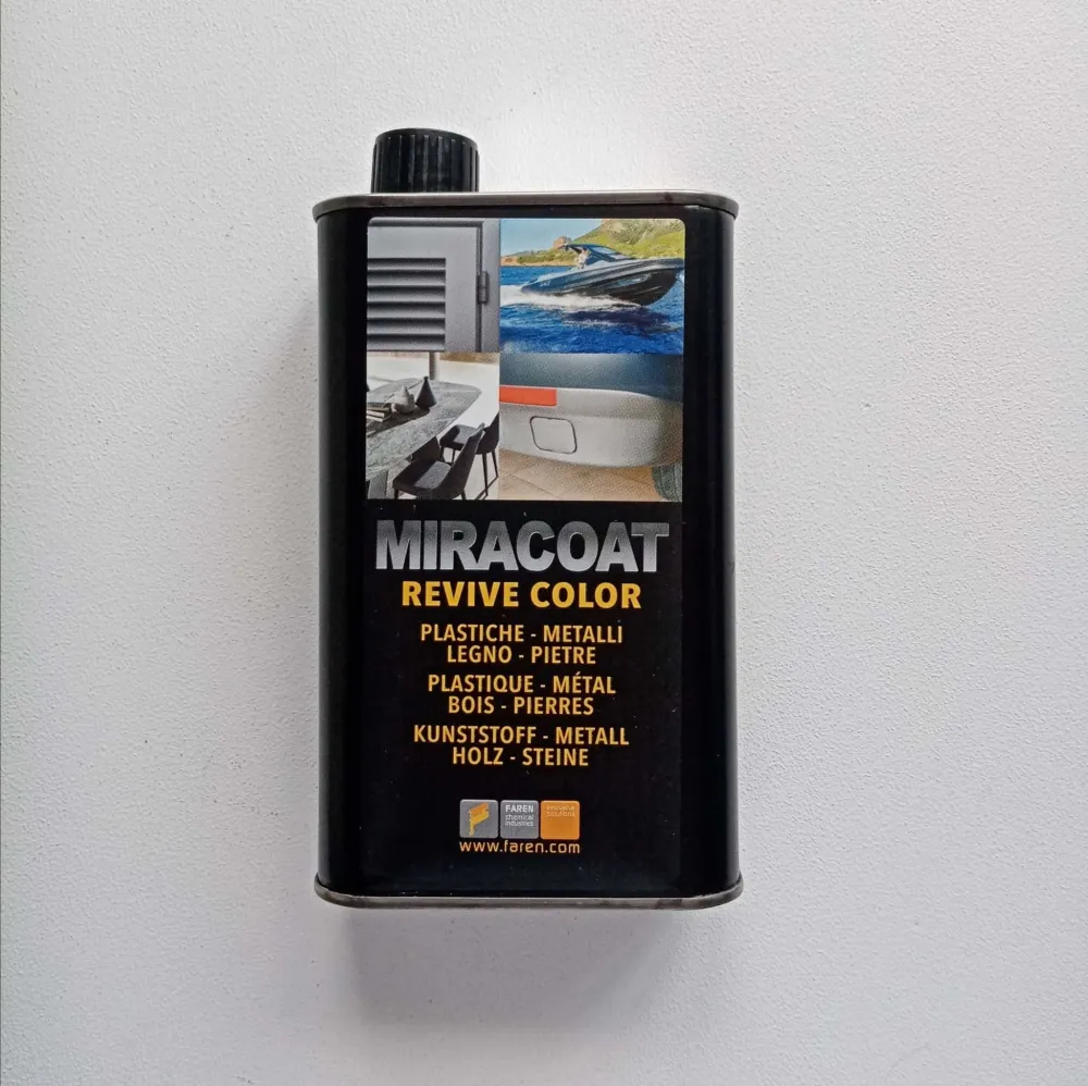 Faren 500ml Miracoat ravvivante liquido di colore su plastica metallo legno pietre