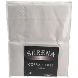 Federe coppia bianche