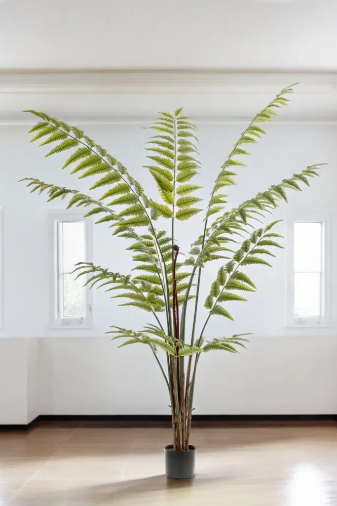 Felce pianta artificiale - h150cm, Ø12cm
