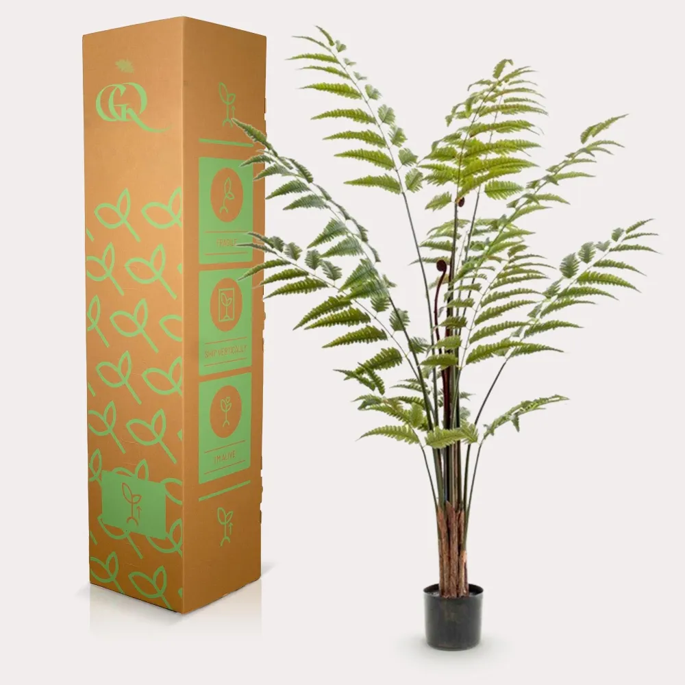 Felce pianta artificiale - h150cm, Ø12cm