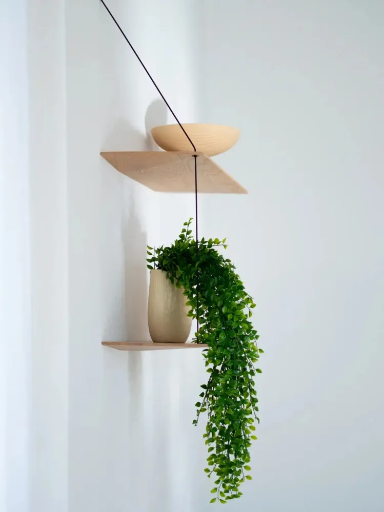 Ficus rampicante artificiale sospeso - Keno | 80 cm