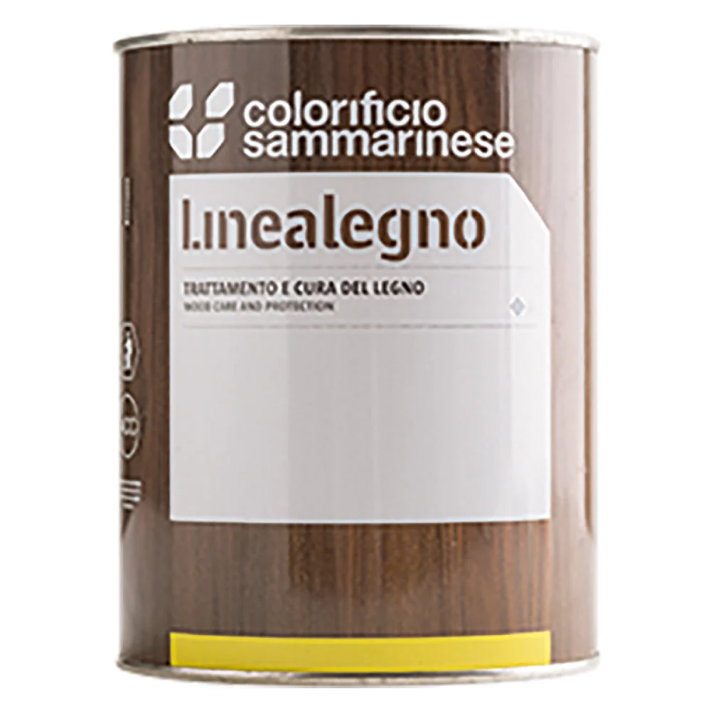 Finitura Cerata Solvente 'Samo-Lazur' Lt. 0,750 Cerato Satinato Incolore- 6 Pezzi - Colorificio Sammarinese