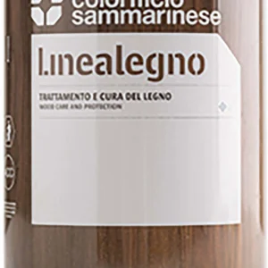 FINITURA CERATA SOLVENTE 'SAMO-LAZUR' Lt. 0,750 Cerato Satinato Incolore Colorificio Sammarinese