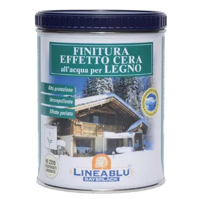 Finitura Cerosa Acqua Lineablu Sayerlack Hi2311 Trasparente Lucido Ml 750