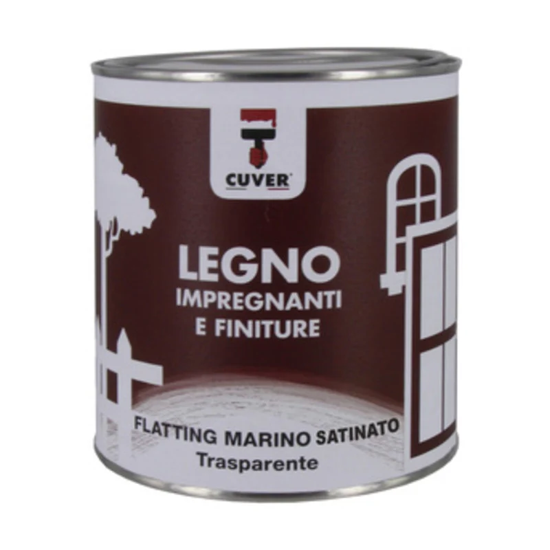Flatting Cuver Marine Satinato Incolore 0,750 L- 6,0 Pz