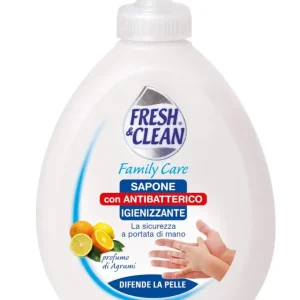 12 X FRESH & CLEAN sapone liquido 300ml con antibatterico