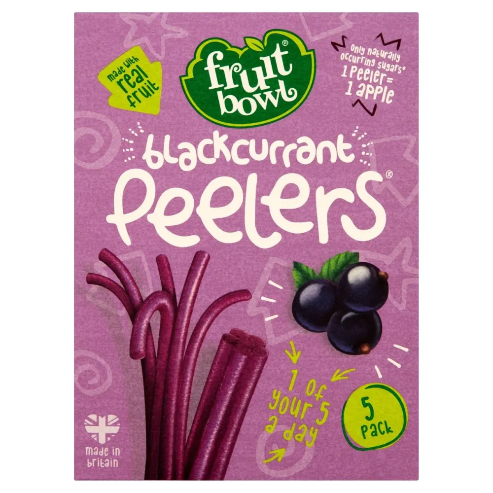 Fruttiera Pelapatate Ribes Nero 5 x 16g