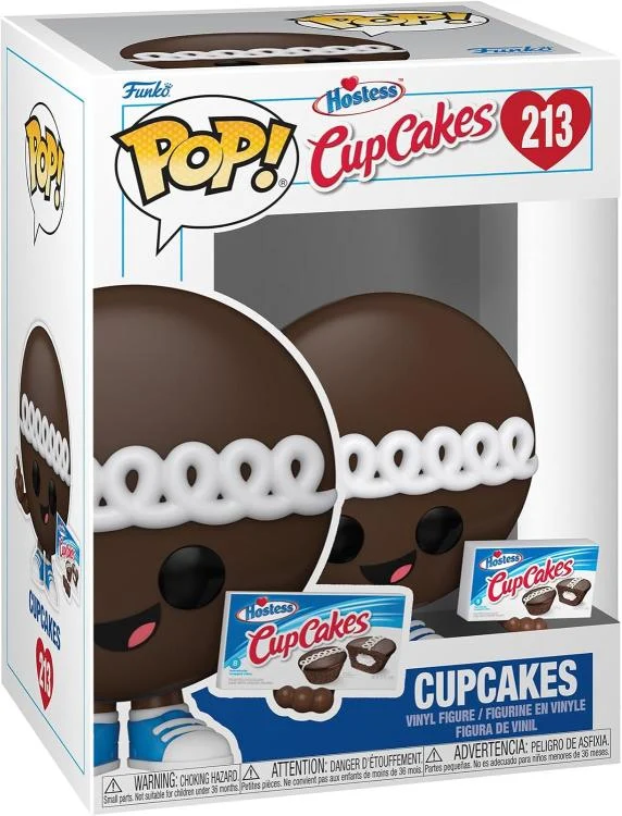 Funko Pop ! Food Hostess Cupcakes (213) Cupcakes Vinyl Figure 9Cm Statua