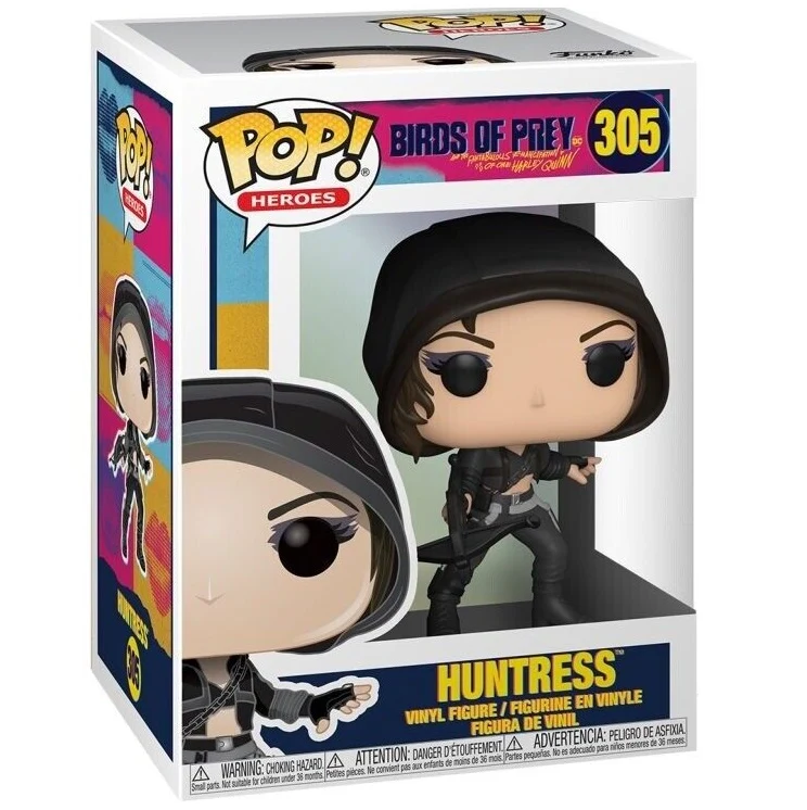 Funko Pop ! Heros - Brids Prey (305) Huntress Vinyl Figure 9Cm Statuetta