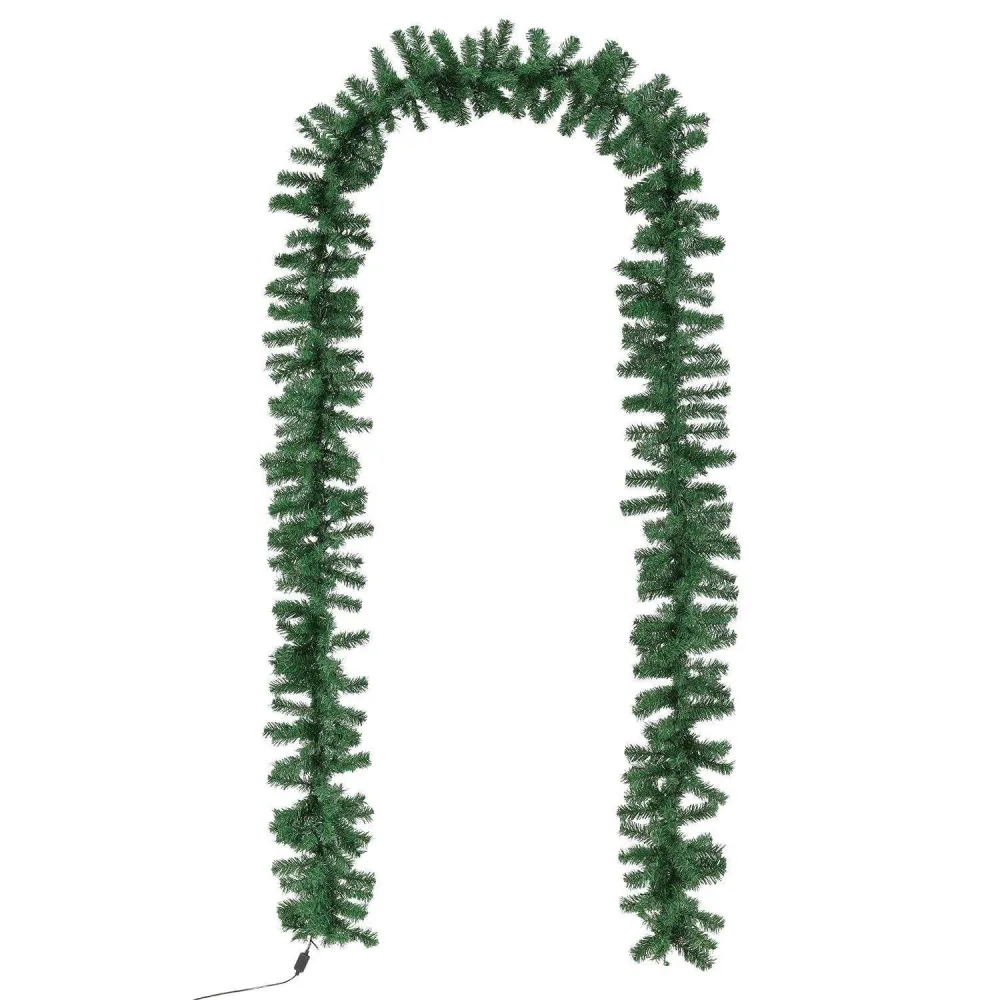 Ghirlanda di Natale artificiale 5 m con 100 LED