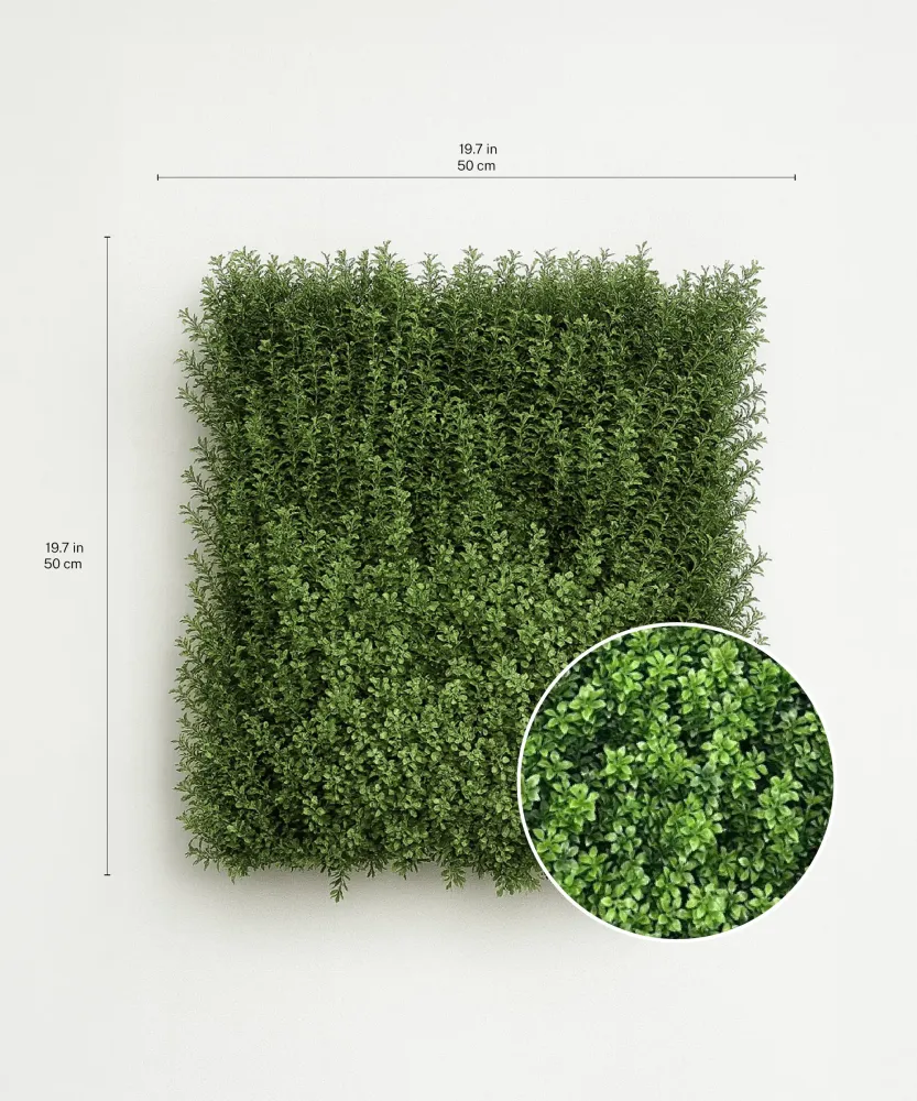 Giardino Verticale artificiale Tilo 50x50 cm