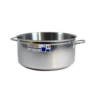 Gnali CASSERUOLA FONDA CM.30, 2 MANICI INOX 18/C MOD.REAL