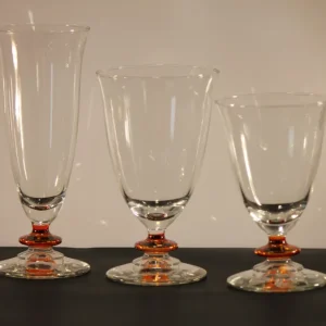 Gold Line Crystal | Servizio di Bicchieri cristallo 15 pz