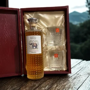 GRAPPA "NOTTI D'ORIENTE" + 2 BICCHIERI (ASTUCCIATO)