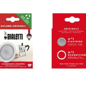 Guarnizioni più piastra per mokina originale Bialetti 0800030