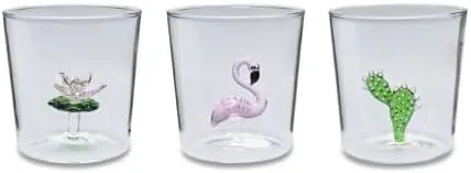 Henriette - Set 6 Bicchieri Vetro - D18399