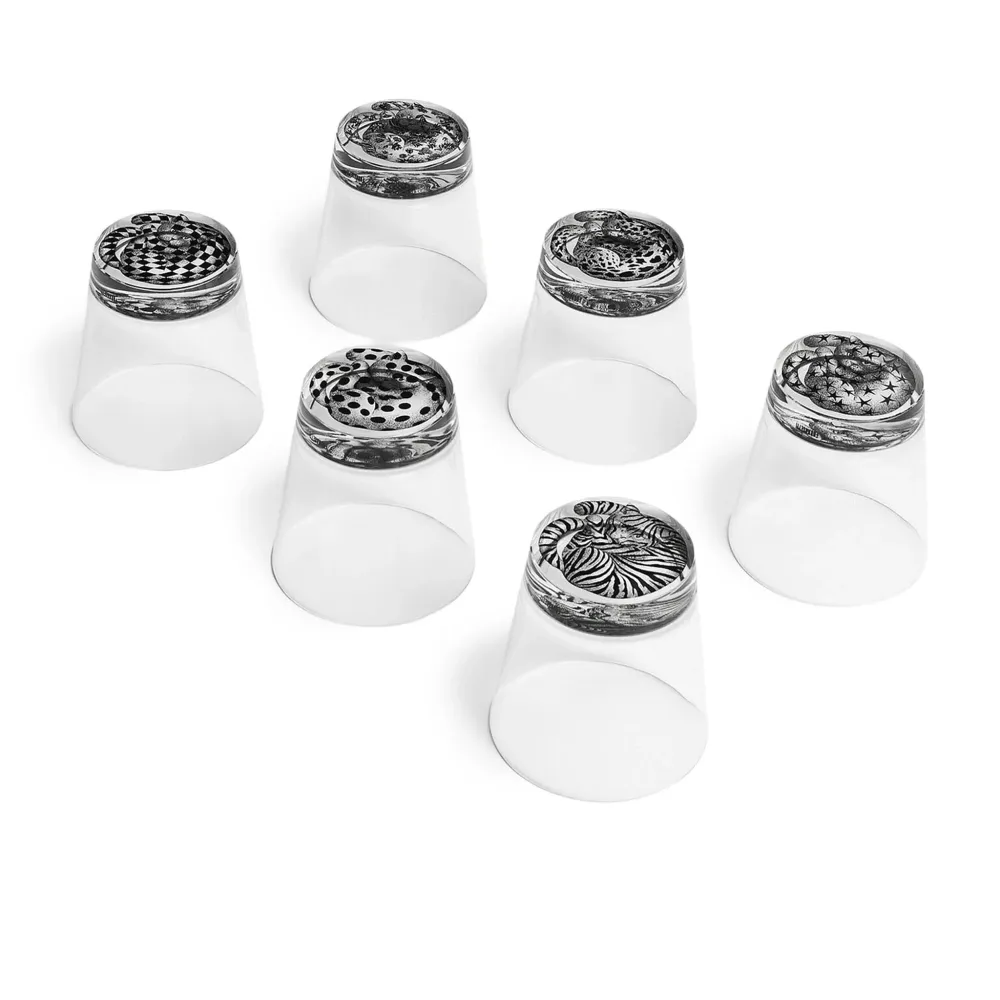 High Fidelity Set 6 Bicchieri - Fornasetti