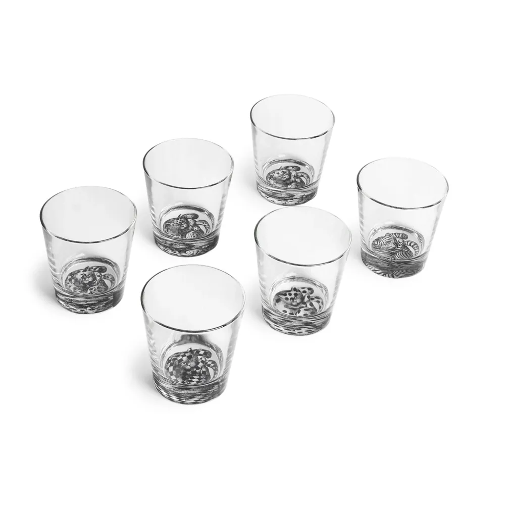 High Fidelity Set 6 Bicchieri - Fornasetti