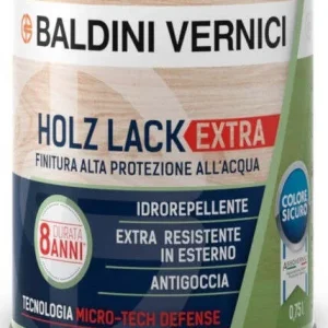 Holz Lack Extra Finitura Alta Protezione all’acqua 750 ml