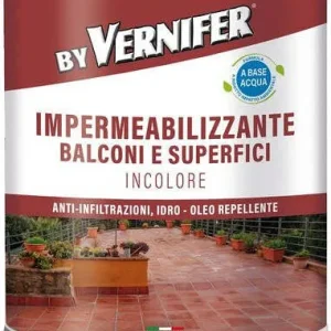 Impermeabilizzante Arexons 4808 VERNIFER Balconi e Superfici Trasparen