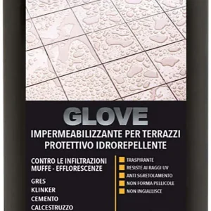 IMPERMEABILIZZANTE PER TERRAZZE 'GLOVE' lt. 1 Faren