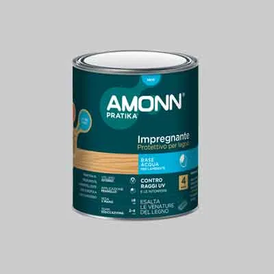 Impregnante All'Acqua Amonn 2,50 Lt - Castagno - Amonn