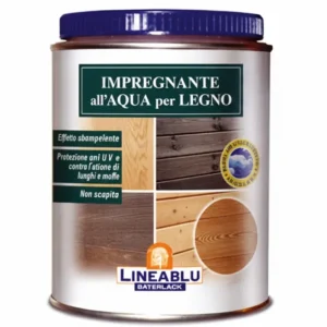 Impregnante All'Acqua Effetto Cera Per Legno Per Esterno Hi 2212 Noce Lt.2,5 Sayerlack