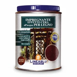 Impregnante All'Acqua Effetto Cera Per Legno Per Esterno Hi 2211 Castagno/Noce Chiaro Ml.750 Sayerlack