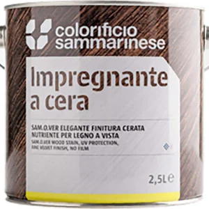 IMPREGNANTE CERA 'SAMOLEGNO' Lt. 0,750 Noce Chiaro