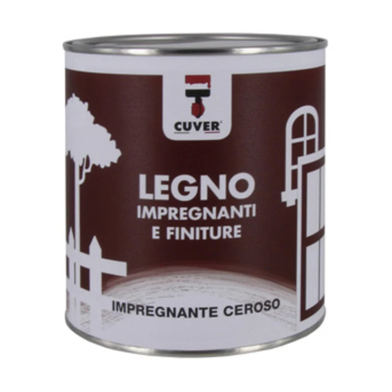 Impregnante Ceroso Cuver 0,750 L Traspar Base I- Colorificio I.Co.Ri.P.- 6,0 Pz
