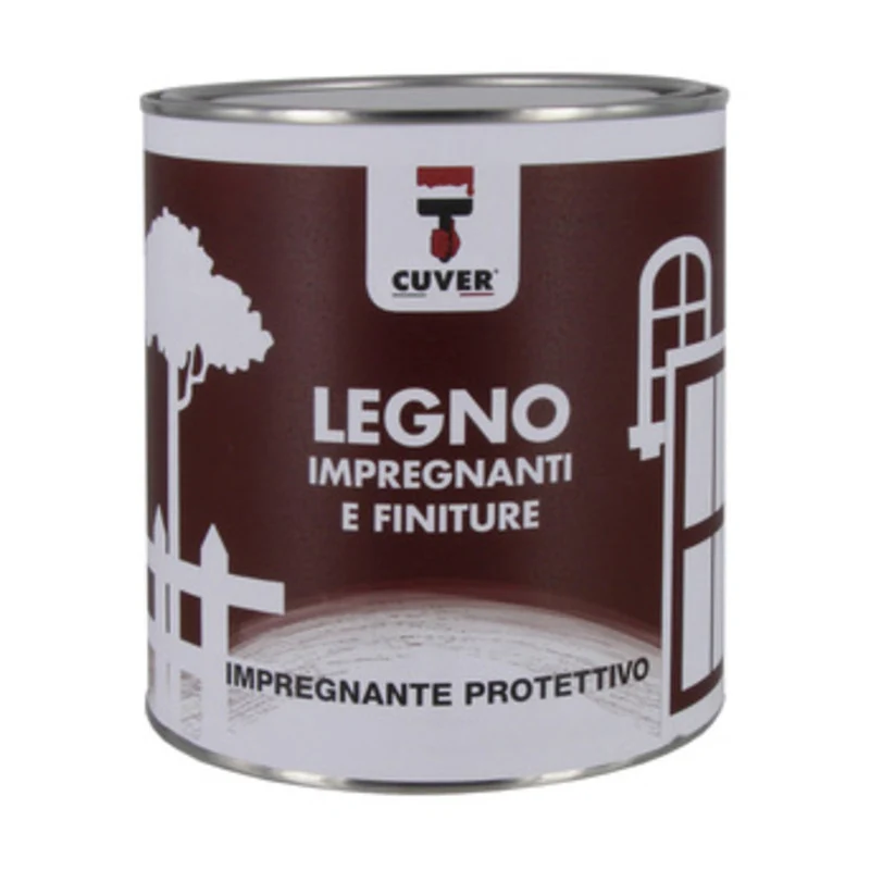 Impregnante Cuver 0,750 L Noce Medio Y03- Colorificio I.Co.Ri.P.- 6,0 Pz