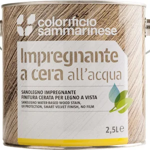 IMPREGNANTE 'SANOLEGNO' Lt. 0,750 Noce Chiaro Colorificio Sammarinese