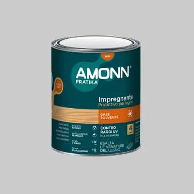 Impregnante Solvente Amonn 2,50 Lt - Castagno - Amonn