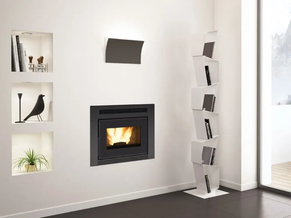 Inserto Camino Pellet Ventilato La Nordica Extraflame Comfort Idro L80 da 19 kW