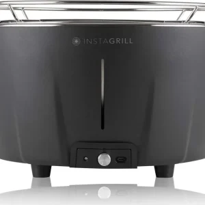 Instagrill Barbecue Antracite Power Bank Inclusa + Carbone Vegetale 2,5 Kg E Bio Etanolo 500ml Classe Srl