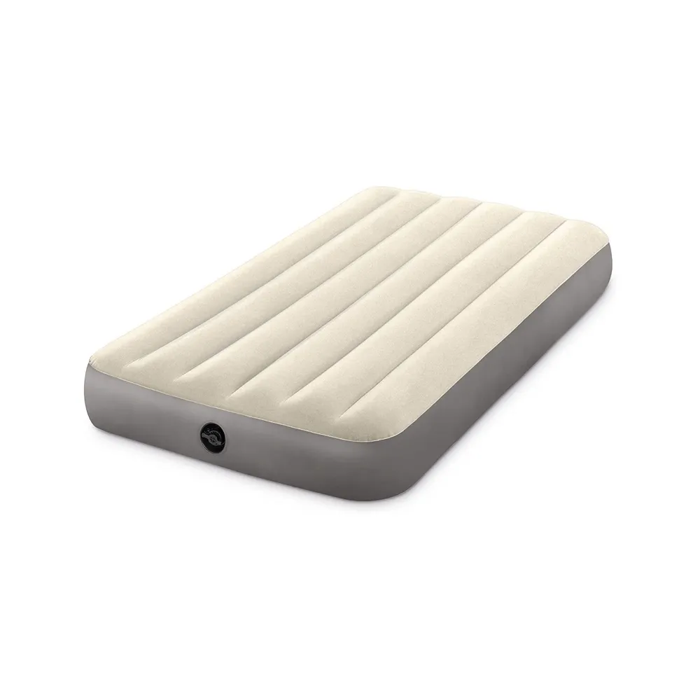 Intex 64101 Materasso Singolo Dura Beam Con Tecnologia Fiber Tech 99x191x25 Cm