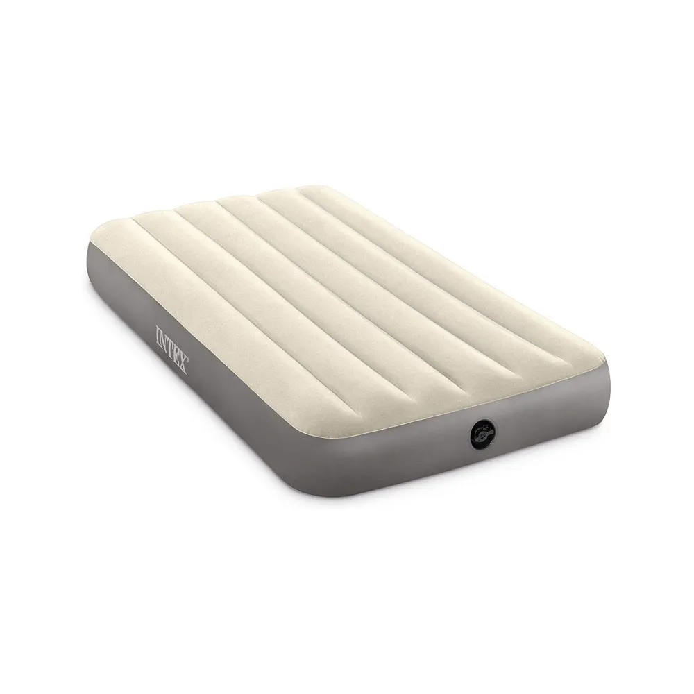 Intex 64101 Materasso Singolo Dura Beam Con Tecnologia Fiber Tech 99x191x25 Cm