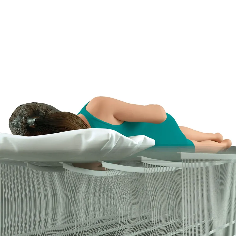 Intex 64116 Materasso Pillow Rest Mid-Rise Singolo Dura Beam Con Tecnologia Fiber Tech Cm 99x191x30