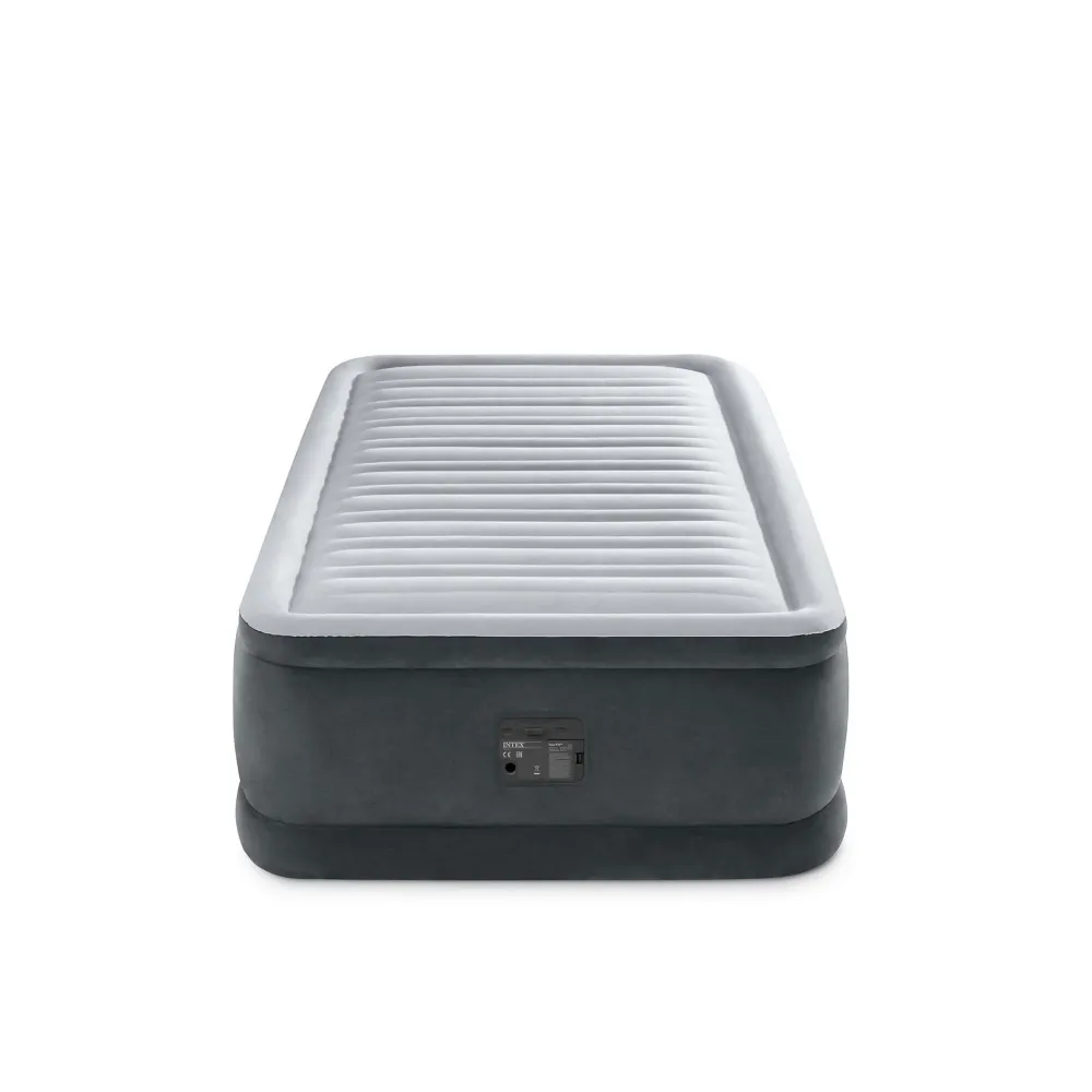 Intex 64412 Materasso Comfort Plush Elevated Dura Beam Tecnologia Fiber Tech Singolo Cm 99x191x46